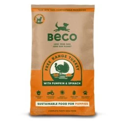 Beco Food - Cibo Secco Per Cane Di Piccola Taglia E Cucciolo Con Tacchino Da 2 Kg