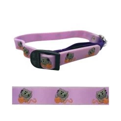 Camon Collare 2D Per Gatto In PVC Con Gattini In Rilievo 12x300 Mm