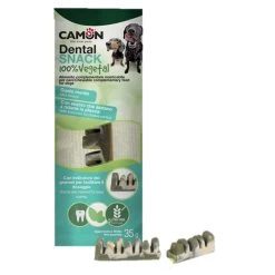 CAMON Dental Snack Con Enzimi Attivi 100% VEGETALI Per Cane - 35 Gr
