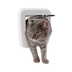 Camon In&out Classic Porta Basculante Per Gatti 155x150 Mm Bianca