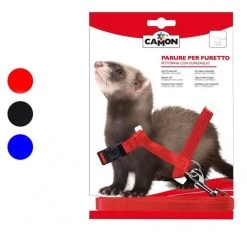 CAMON Pettorina Con Guinzaglio Per Furetti