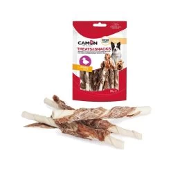 Camon Stick Masticabili Al Petto Di Anatra Snack Per Cane Da 80 Gr