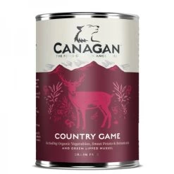 CANAGAN Country Game CIBO UMIDO PER CANE Con Selvaggina Da 400 Gr