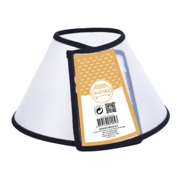 Collare Elisabettiano Collo 17 - 19 Cm In PVC Per Cane E Gatto 3 Collare Elisabettiano Collo 17 - 19 Cm In PVC Per Cane E Gatto