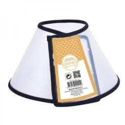 Collare Elisabettiano Collo 26 - 29 Cm In PVC Per Cane E Gatto