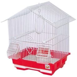 CROCI Primavera Gabbia Per Uccelli Rettangolare Da Appendere 30x23x39 H Cm