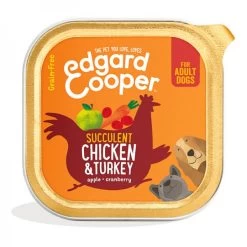Edgard & Cooper Chicken & Turkey Cibo Umido Grain-free Per Cane Da 150 Gr Con Pollo E Tacchino
