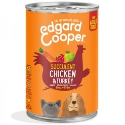 Edgard & Cooper Chicken & Turkey Cibo Umido Grain-free Per Cane Da 400 Gr Con Pollo E Tacchino