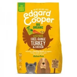 Edgard & Cooper Free-Range Turkey & Chicken Crocchette Biologiche Per Cane Da 2,5 Kg Con Tacchino E Pollo