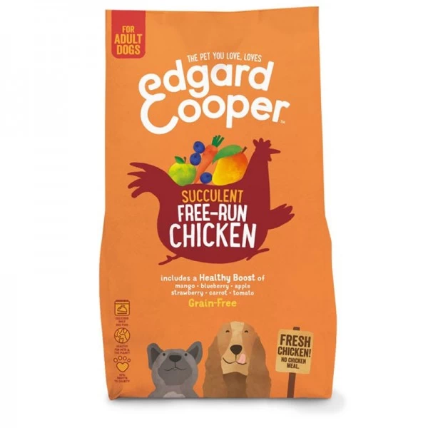 Edgard & Cooper Free-Run Chicken Crocchette Grain-Free Per Cane Da 2,5 Kg Con Pollo 3 Edgard & Cooper Free-Run Chicken Crocchette Grain-Free Per Cane Da 2,5 Kg Con Pollo