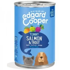 Edgard & Cooper Salmon & Trout Cibo Umido Grain-free Per Cane Da 400 Gr Con Salmone E Trota