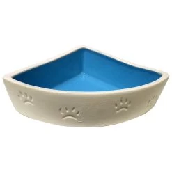 Europet Bernina Ciotola Angolare Per Roditori In Ceramica Smaltata 120x120x45h Mm