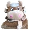 FARM COMPANY Cuscino Tappeto Peluche MUCCA 135x135 Cm Per Cane -Negozio Di Animali farm company cuscino tappeto peluche mucca 135x135 cm per cane