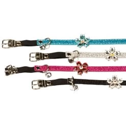 FARM COMPANY Daisy Collare Gatto Con Elastico E Glitter 10x300 Mm