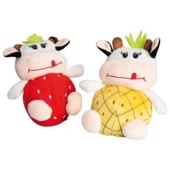 FARM COMPANY Gioco Peluches Mucca Vari Per Cani 20 Cm