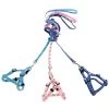FARM COMPANY Parure In Nylon E Cotone Con Pettorina Regolabile E Guinzaglio Linea Jacquard Per Cane E Gatto 1200x10x200-350 Mm -Negozio Di Animali farm company parure in nylon e cotone con pettorina regolabile e guinzaglio linea jacquard per cane e gatto 1200x10x200 350 mm