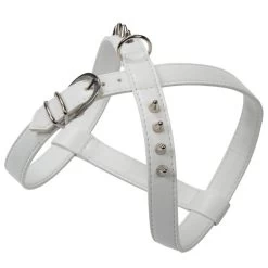 FARM COMPANY Pettorina PUNK Alla Romana In Ecopelle Con Borchie Per Cane Tg.000