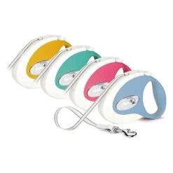 FLEXI FRESH MEDIUM Guinzaglio Avvolgibile Con Fettuccia Medium 5 Mt Port.Max 25 Kg