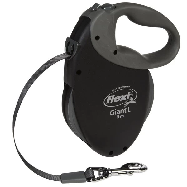 FLEXI GIANT XL SCWHARZ Guinzaglio Avvolgibile Con Fettuccia XL 8 Mt Port.Max 50 Kg 3 FLEXI GIANT XL SCWHARZ Guinzaglio Avvolgibile Con Fettuccia XL 8 Mt Port.Max 50 Kg