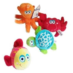 FOUFOUDOG Gioco Peluches Animaletti Vari Per Cani 14 Cm
