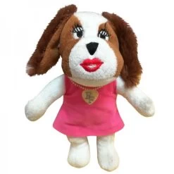 FURRY & FABULOUS Rabbit Gioco Peluche Morbido Per Cani Da 20 Cm Con Squeaker