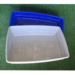 GEORPLAST Toilette Lettiera Per Gatto 53x38X12,5h Cm