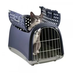 IMAC LINUS CABRIO Trasportino Per Cani E Gatti Con Doppia Apertura 32x52x34.5h Cm