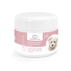 Ingenya Crema All'Ossido Di Zinco E Tea Tree Oil Per Cura Polpastrelli Per Cane Da 50 G