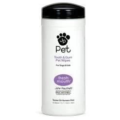 JOHN PAUL PET Salviette Detergenti Per Cani Gatti E Cuccioli Inodore 45pz 15x20 Cm