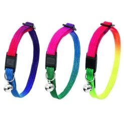 LARIUS PET Collare Per Gatto In Nylon Regolabile 10x 250-360 Mm