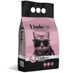 LINDOCAT PRESTIGE Lettiera Micro Agglomerante Bianca Per Gatto Da 10 Litri Bentonite