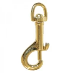 Moschettone Ottanato Girevole Diam. Anello 11 Mm - Lunghezza 74 Mm