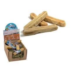 NATURE DELì WILD Snack Naturale A Base Di Latte Di Yak Dell'Himalaya Per Cane Tg. M (70-75 Gr) 11 Cm C.a.
