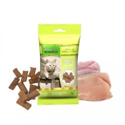 NATURES MENU TREATS With CHICKEN & TURKEY - SNACK Per GATTI Con POLLO E TACCHINO Da 60 Gr