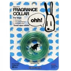 OHH! FRAGRANCE COLLAR Collare In Silicone Universale Profumato Per Cane 10mm Al Tea Tree