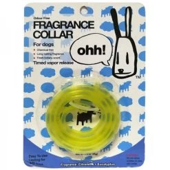 OHH! FRAGRANCE COLLAR Collare In Silicone Universale Profumato Per Cane 10mm Alla Citronella E Eucalipto