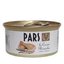 PARS Le Carni Bianche Cibo Umido Per ANIMALI DA COMPAGNIA Senza Cereali Da 85 Gr