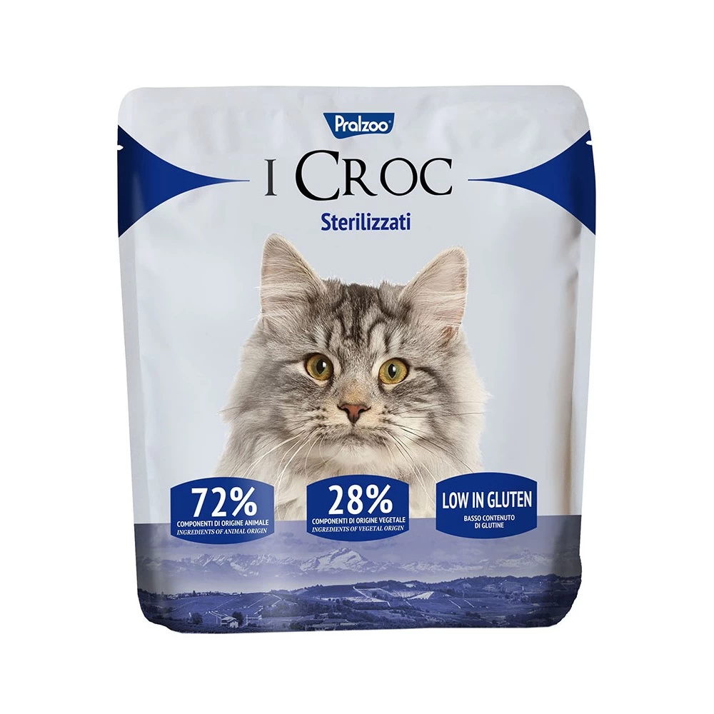 Pralzoo I Croc Sterilizzati Cibo Secco Per Gatto Da 400g Con 72% Di Componenti Di Origine Animale 3 Pralzoo I Croc Sterilizzati Cibo Secco Per Gatto Da 400g Con 72% Di Componenti Di Origine Animale