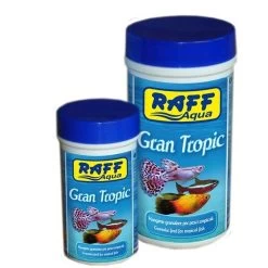 Raff Aqua - Gran Tropic Mangime Granulare Per Pesci Tropicali Da 36 Gr