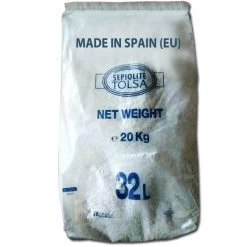 SEPIOLITE TOLSA PER LETTIERE DA 20 KG / 32 LITRI