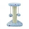Tiragraffi Ad Albero Con Palline A Corda Per Gatto 22x20x28h Cm Azzurro