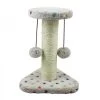 Tiragraffi Ad Albero Con Palline A Corda Per Gatto 22x20x28h Cm Beige