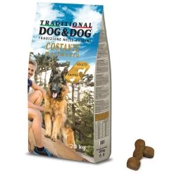 Traditional Dog&Dog Costante Movimento 10 Kg Cibo Secco Per Cane Con Anatra