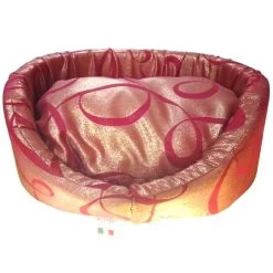 UNITEX 30040 Cuccia Con Cuscino Sfoderabile Per Cane E Gatto 45x35x18h Cm