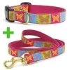 UP COUNTRY Butterfly Guinzaglio Con Collare Per Cane 25x1200 Mm Tg.XXL In Nylon -Negozio Di Animali up country butterfly guinzaglio con collare per cane 25x1200 mm tgxxl in nylon