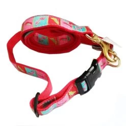 UP COUNTRY Vamp Guinzaglio Con Collare Per Cane 25x1200 Mm Tg.XL In Nylon